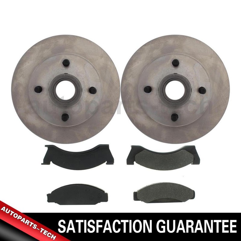 Front Brake Pad Set Brake Rotor Fits Ford Mustang II Ford Pinto Mercury Bobcat