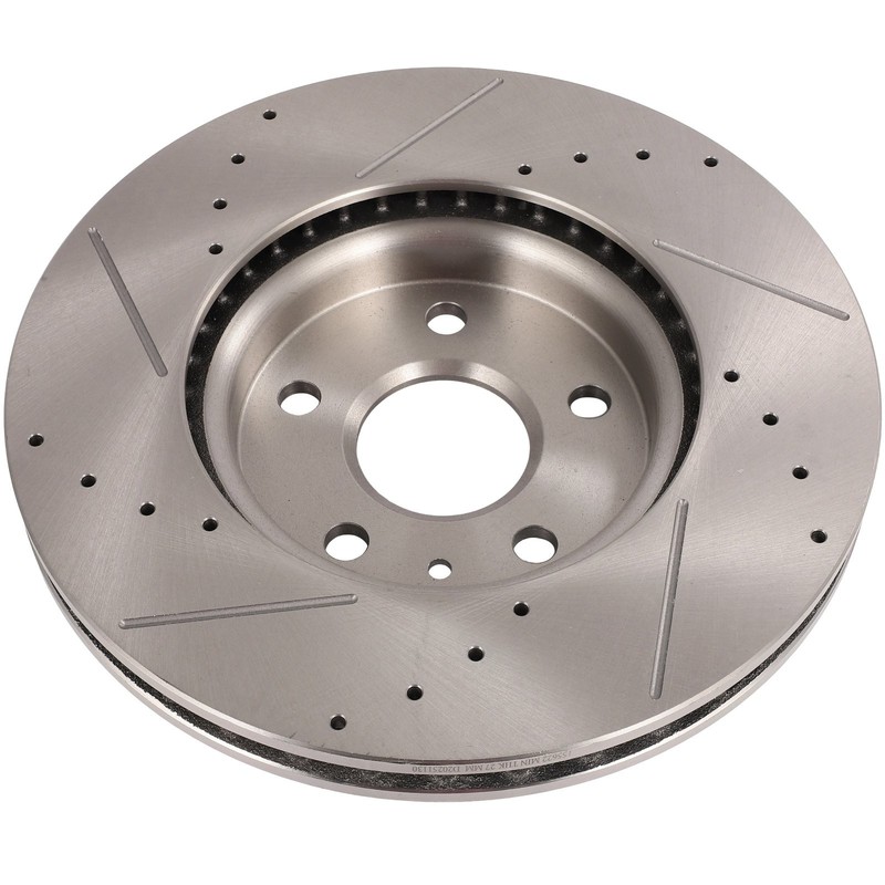 Front 2X Soltted Brake Rotors Fits Chevrolet 2010 2011 2012-2015 For Camaro gallery