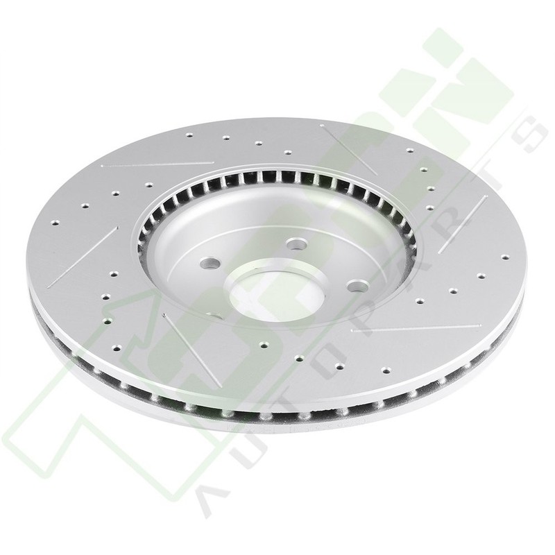 Fits Ford Focus 2013-2014 -ST Front Rear 4X Brake Disc Rotors + 8X Ceramic Pads gallery