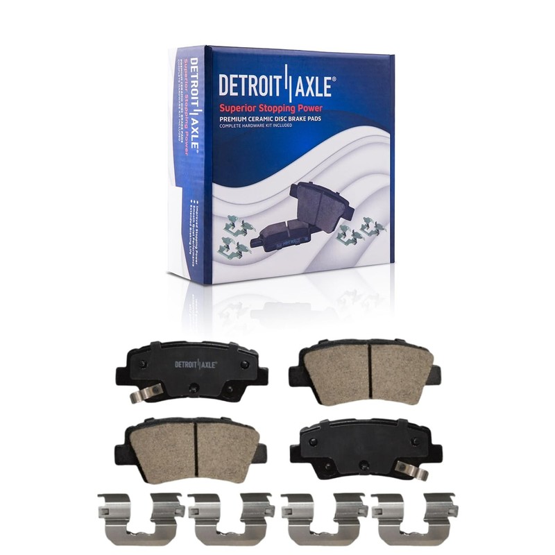 11.81" (300mm) Rear Brake Rotors and Brake Pads Kit for 2017 - 2020 Kia Cadenza gallery