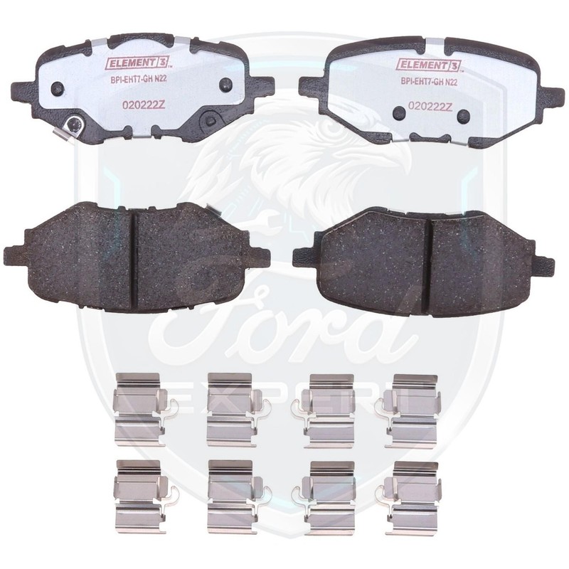 Rear Ceramic Brake Pads Kit For 2017-2025 Honda Clarity HR-V 10 Yr Warranty gallery