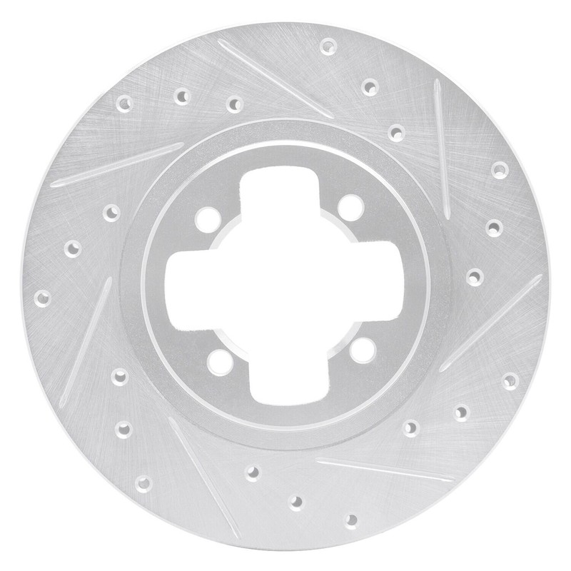 For Nissan Maxima 84 Brake Rotor eLINE Drilled & Slotted 1-Piece Front Passenger