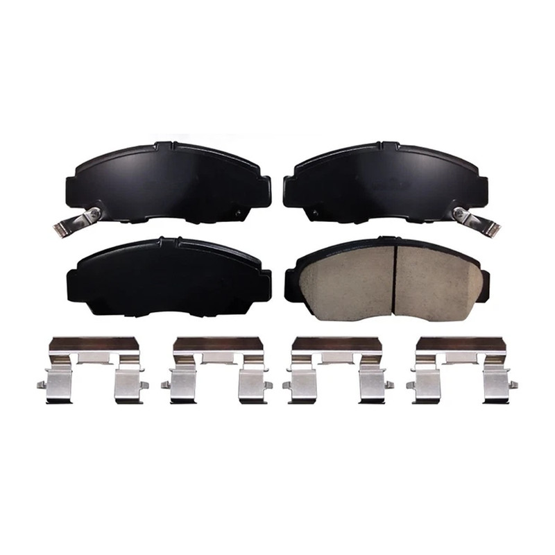 Rear Slotted Brake Front Rear Brake Rotor Pad Kit gallery