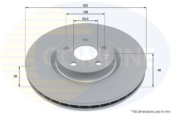 Fits Volvo V90 2016- S90 2016- + Other Models MFD Front Brake Disc gallery