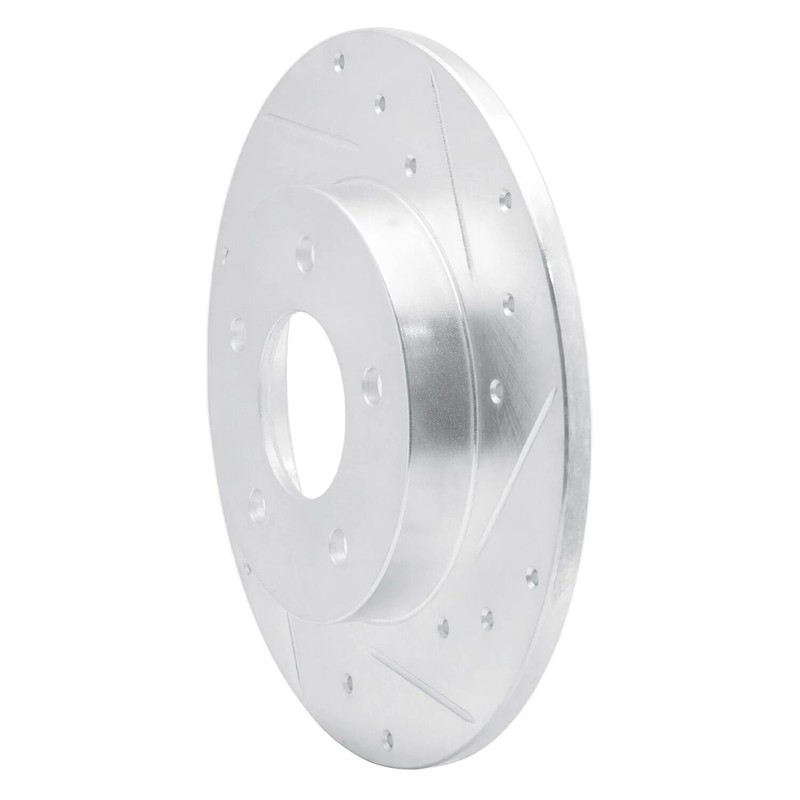 For Cadillac Eldorado 92-02 Brake Rotor eLINE Drilled & Slotted 1-Piece Rear gallery