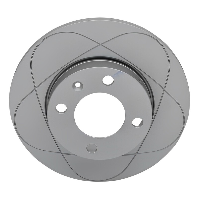 Front Slotted Disc Brake Rotors & Pads For Volkswagen Rabbit, Quantum; 239mm gallery