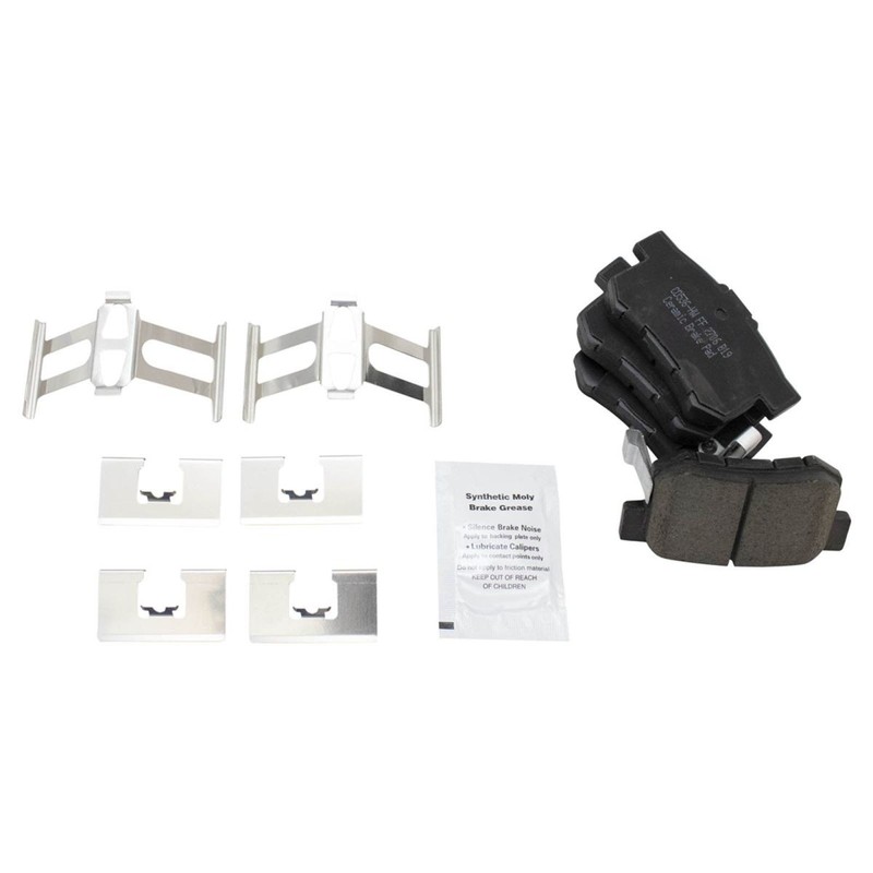 Performance Drilled Slotted Brake Rotor & Ceramic Pad Front & Rear Kit gallery