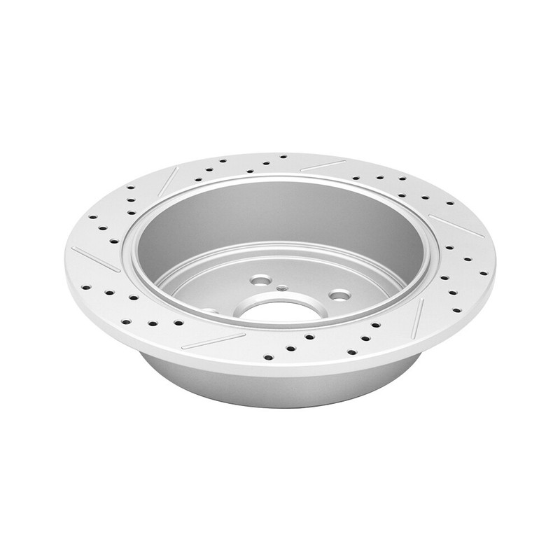 Rear Drilled Slotted Disc Rotors Ceramic Brake Pads For Subaru Forester Impreza gallery
