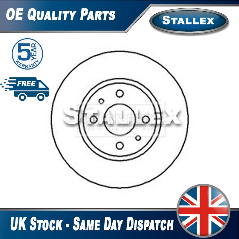 Fits Fiat Peugeot Citroen Alfa Romeo Chrysler Lancia Brake Disc Front Stallex