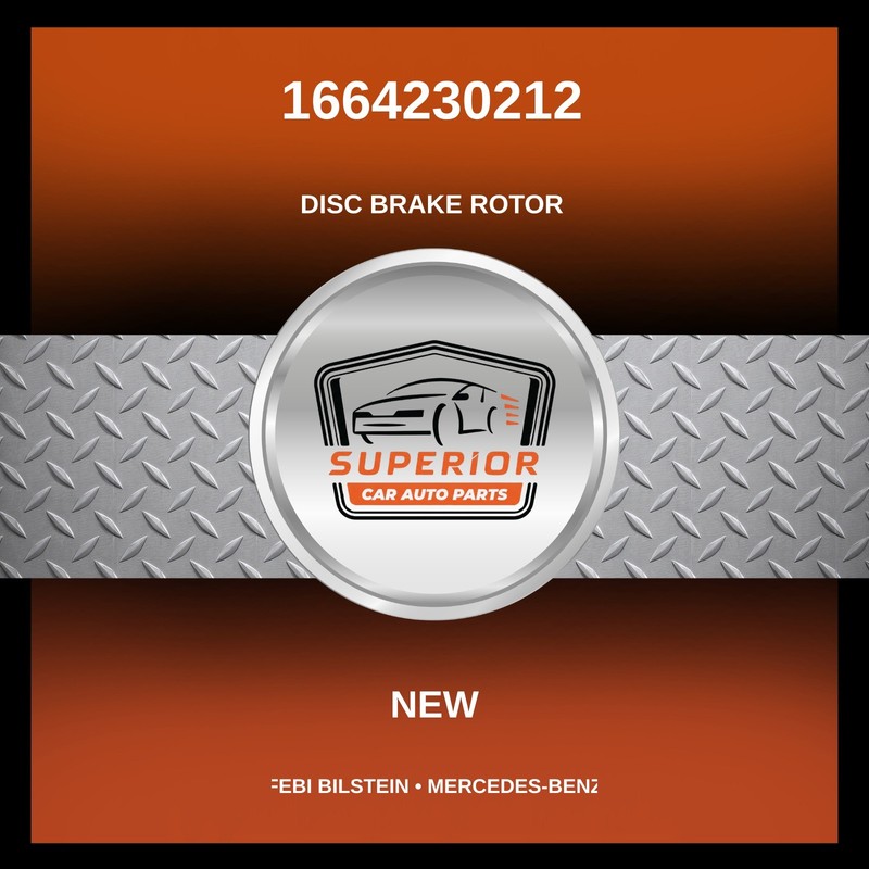 Febi Bilstein 2017-2019 Mercedes-Benz GLS450 Disc Brake Rotor 1664230212