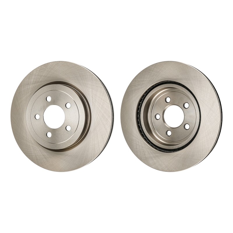 Brake Rotor & Pad Front For 2005-08 Dodge Magnum; 05-20 Chrysler 300 53023+D1058 gallery