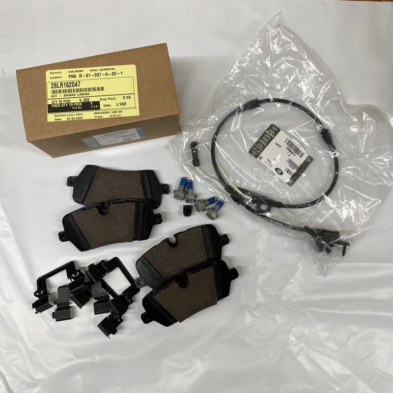 2013-2021 Range Rover L405 **REAR ONLY** Brake Pad Set + Sensor KIT (SEND VIN) gallery