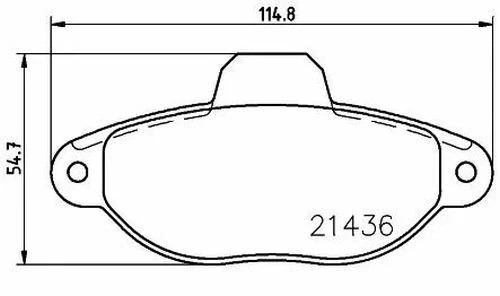 For Ford - KA RU8 1.2 2010-2016 Rear 240mm Brake Discs and Pads gallery