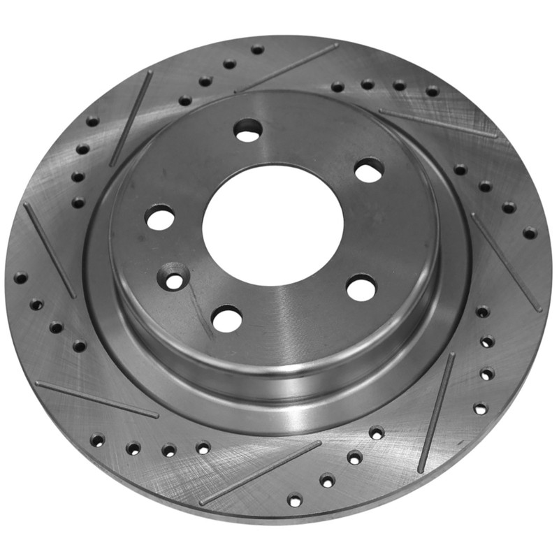 2Pc Rear Drilled Disc Brake Rotor for Buick Regal Sportback Chevy Equinox Malibu gallery