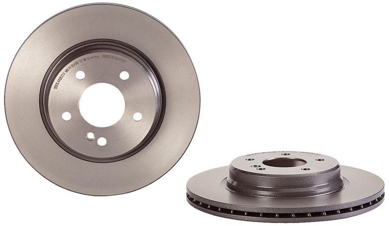 Brembo 09.A742.11 UV Coated vented Rear Brake Rotor CHRYSLER/MERCEDES-BENZ…