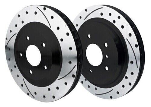 Wilwood 140-9336-D for Rotor Kit Front/Rear-Dimpled/Slotted 97-04 Corvette C5 Al gallery