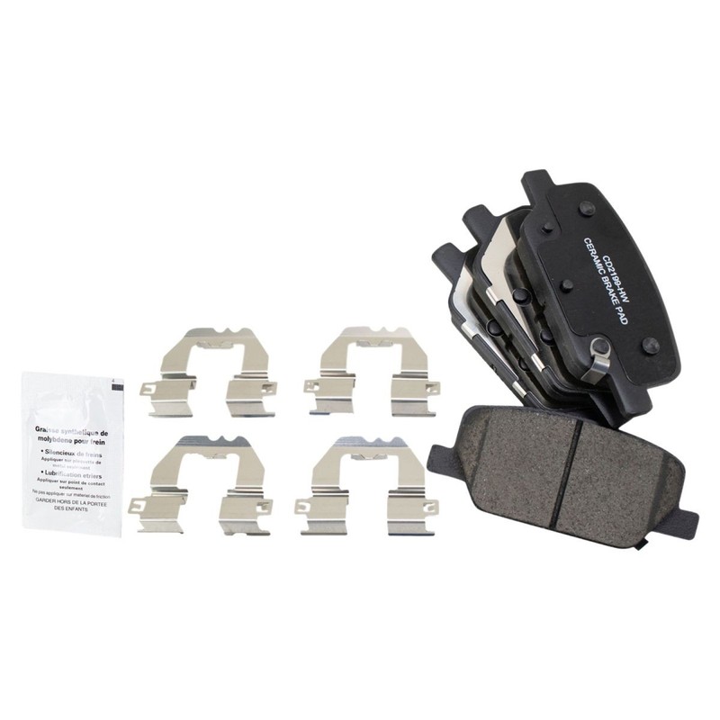 Brake Pad & Rotor Kit Premium G-Coated Ceramic Fits 19-24 Hyundai 20-24 Kia gallery