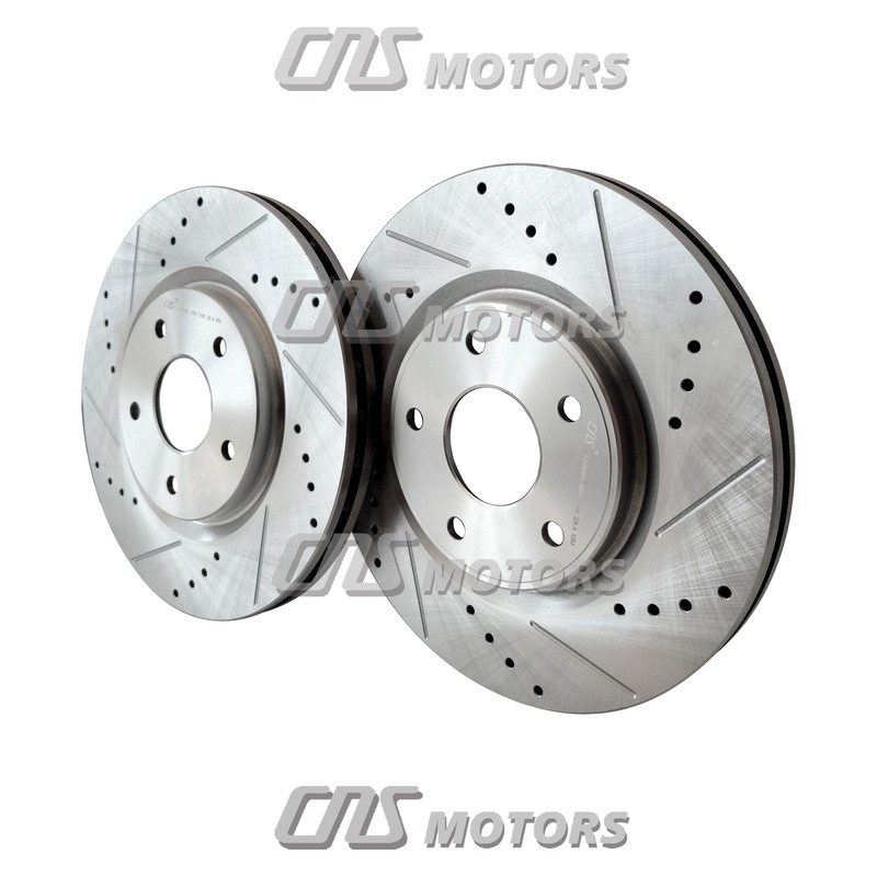 12.99" Front Drilled Rotors 53068 For Ram C/V 2012-2015 gallery