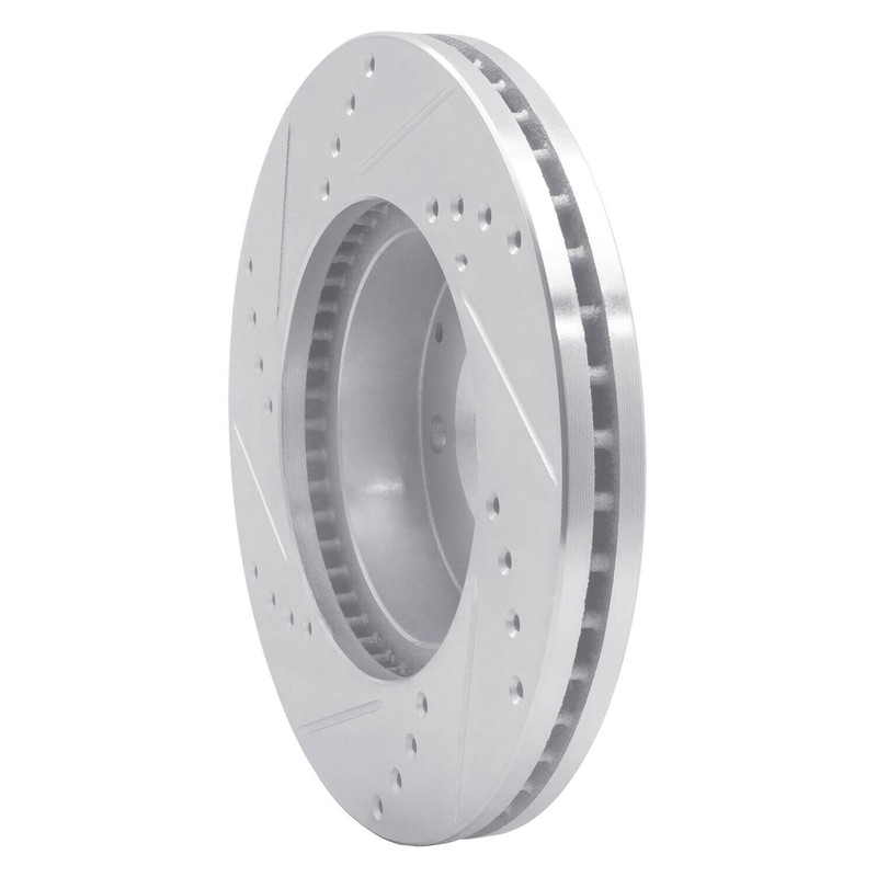 For Mazda MPV 92-95 Brake Rotor eLINE Drilled & Slotted 1-Piece Front Passenger gallery