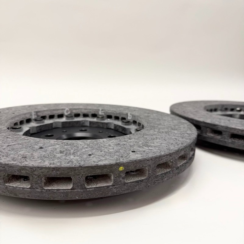 Ferrari 849 Testarossa Spider Rear Carbon Ceramic Brake Discs 372x34mm, 844595 gallery