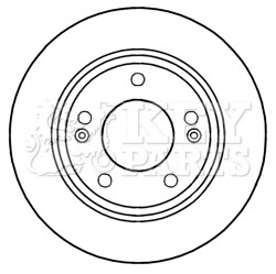 2x Brake Discs Pair Solid fits HYUNDAI i30 GD 1.6D Rear 2011 on D4FB 262mm Set gallery