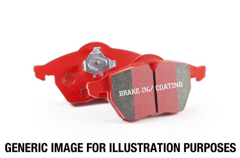 EBC Redstuff Ceramic Low Dust Brake Pads for 2008-2018 Audi A4, Audi A4 Quattro gallery
