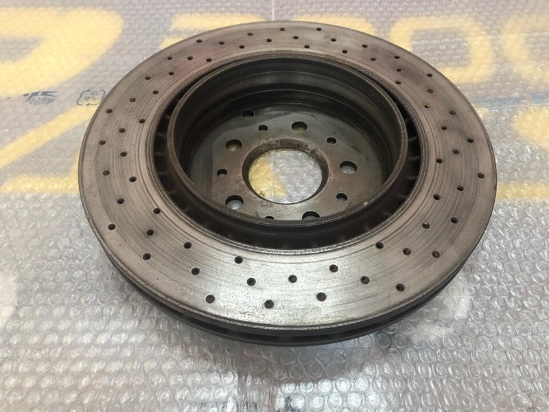Ferrari 599 Gtb Fiorano, Rear Brake Disc, Standard, Cast Iron Version, P/N