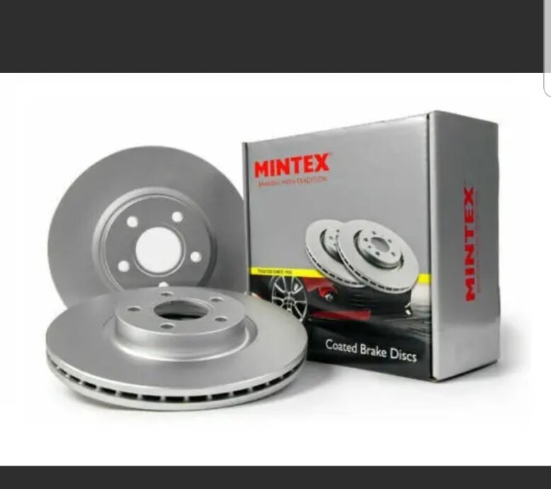 Rear Brake Discs Set L/R Fits MERCEDES-BENZ Mintex MDC1544C