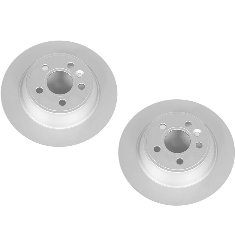 SET-P15EBR1074EVC-2 Powerstop Brake Discs 2-Wheel Set Rear FWD for Volvo S80
