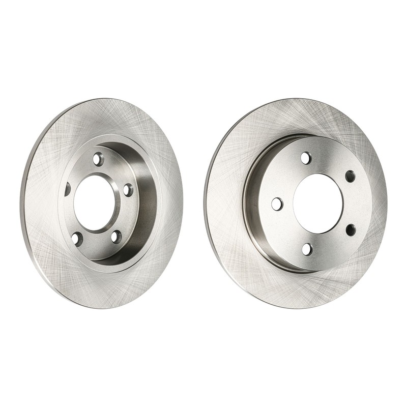 2x Rear Solid Disc Brake Rotors For Mazda 3 2.0L 2004-2008 2010 2012 12045066 gallery