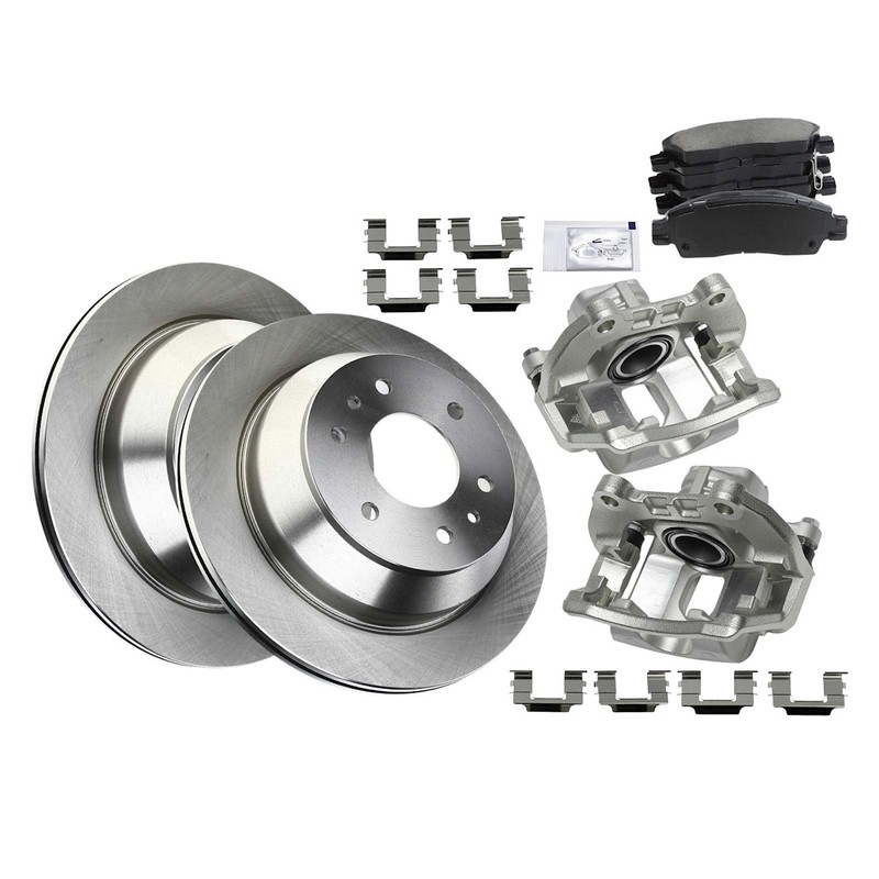 2-Wheel Set Brake Kit With Calipers Rear for Chevy Olds Chevrolet Trailblazer