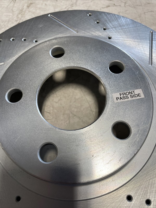 Power Stop AR8255XPR Drilled &Slotted Front Rotor Set for Camaro Firebird Impala gallery