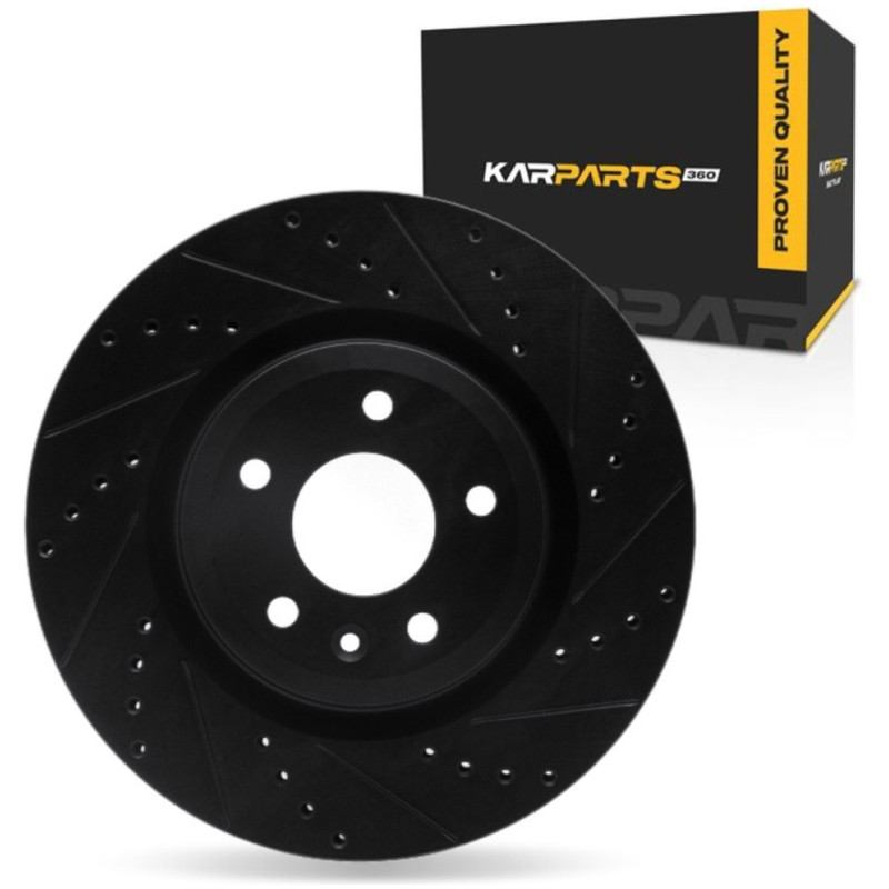 For Ford Explorer 2011-2017 Brake Rotor Front, Passenger Side | Cast Iron Vented