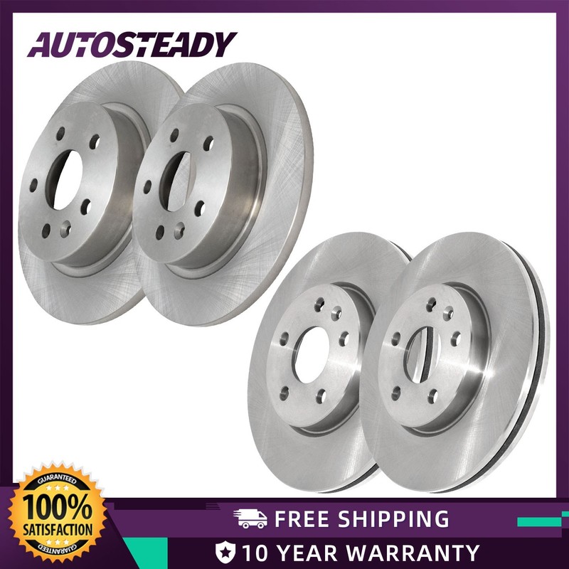 Front Rear Brake Rotors Kit for 2011 2012 2013 2014 2015 2016 Chevrolet Cruze