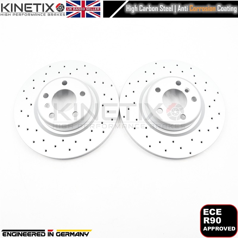 FOR BMW 320d F30 M SPORT FRONT REAR BRAKE DISCS PADS SENSORS 340mm 345mm gallery