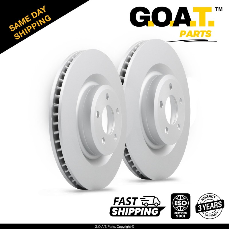 Front Brake Rotors Set for 2020-2025 Ford Explorer Lincoln Aviator 13.58 in
