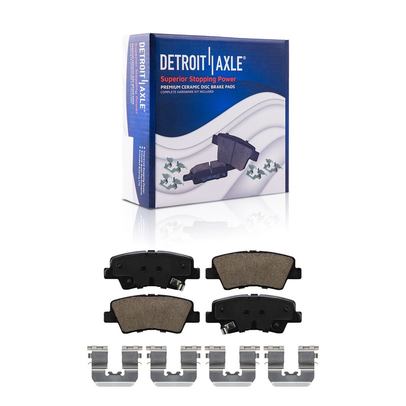 Front Rear Brakes Rotors Ceramic Pads Kit for HYBRID 2011-2015 KIA OPTIMA gallery