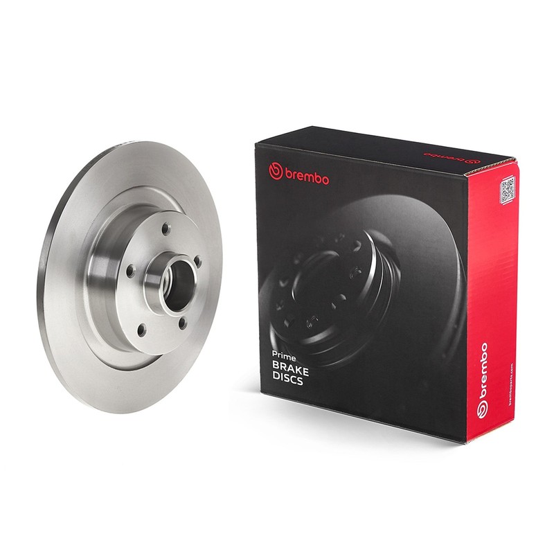 2x Brake Discs Pair Solid fits RENAULT GRAND SCENIC Mk4 1.7D Rear 2018 on 290mm gallery