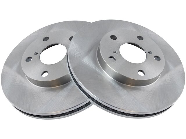 TRQ 28YZ44R Front Brake Rotor Set Fits 2001-2005 Toyota RAV4