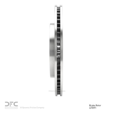 Dynamic Friction Company 600-67091 Disc Brake Rotor gallery