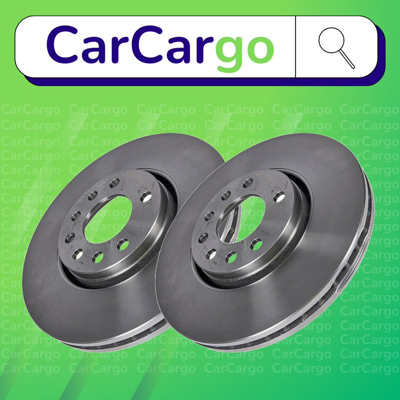 Premium Vented Front Brake Discs Opel Vectra 3.0 CDTi 2003-2005 302 mm