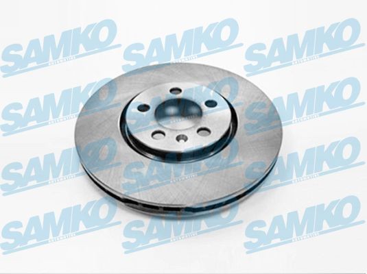 Samko A1451V Brake Disc for Audi, Seat, Skoda, VW