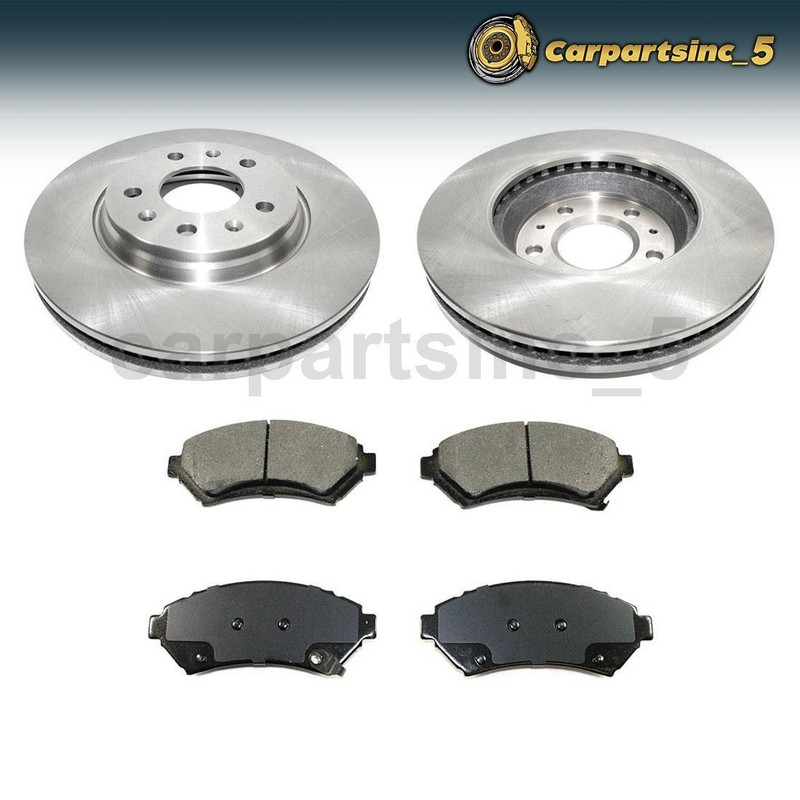 Brake and Rotor Kit Front Fits 2004 Cadillac Seville