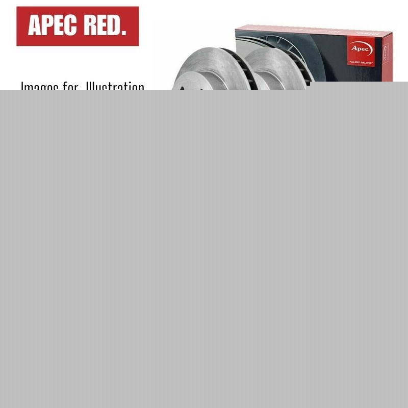 Brake Discs and Pads Set Front FOR SUBARU LEVORG 1.6 2.0 15->ON Petrol Apec