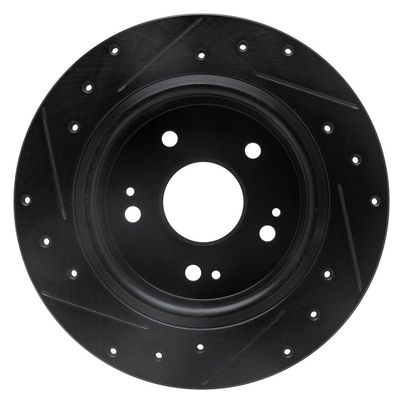 For Honda Accord 18-26 Brake Rotor DFC Premium Drilled & Slotted Rear Passenger gallery