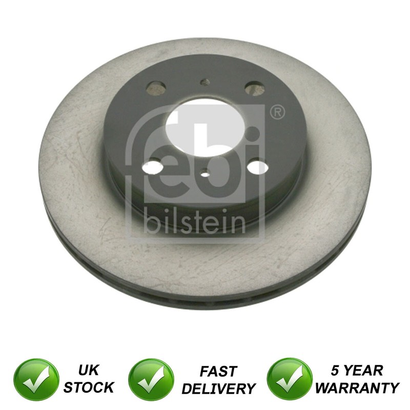 Brake Discs Front SJR Fits Toyota Corolla 1987-2001 4351220310
