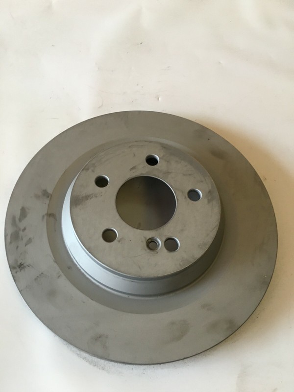 1 Rear Disc Brake Rotor Zimmermann 400 3661 20 For 2007-2013 Mercedes Benz S550