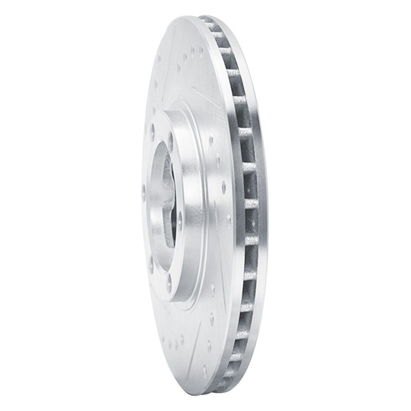 For Isuzu Rodeo 91-94 Brake Rotor eLINE Drilled & Slotted 1-Piece Front Driver gallery