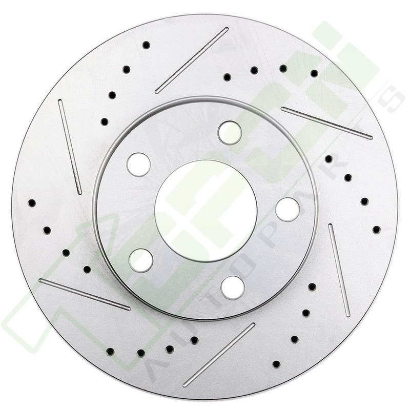 Front & Rear Brake Rotors Kit For Ford Mustang 1999 2000 2001 2002 2003 2004 gallery