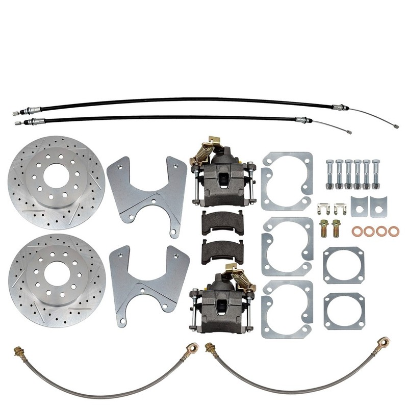 For 1964-1972 GM A-Body Chevrolet Chevelle Buick GS Rear Disc Brake Standard Kit gallery